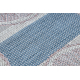 BLISS Z226AZ226 tappeto crema / grigio - Cadre, ornamento, moderno, strutturale
