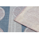 BLISS Z226AZ226 tappeto crema / grigio - Cadre, ornamento, moderno, strutturale