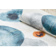 ANDRE 1112 plovimo kilimas Abstrakcijos vintažas - baltas / mėlyna