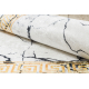 ANDRE 1126 tapijt wasbaar marmer, grieks antislip - wit / goud