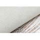 ANDRE 1147 tapijt wasbaar veren, vintage antislip - beige