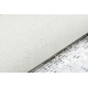 ANDRE 1189 tæppe skal vaskes Marmor, græsk skridsikker - sort / hvid