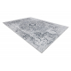 ANDRE 1072 umývací koberec Rozeta, protišmykový - biela-čierna 