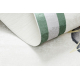 ANDRE 1088 tæppe skal vaskes Abstraktion ramme skridsikker - hvid / grøn