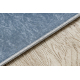ANDRE 1148 tapijt wasbaar veren, vintage antislip - blauw