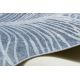ANDRE 1148 tapijt wasbaar veren, vintage antislip - blauw
