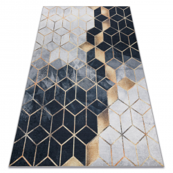 Alfombra ROYAL 5282 Hojas - beige / verde