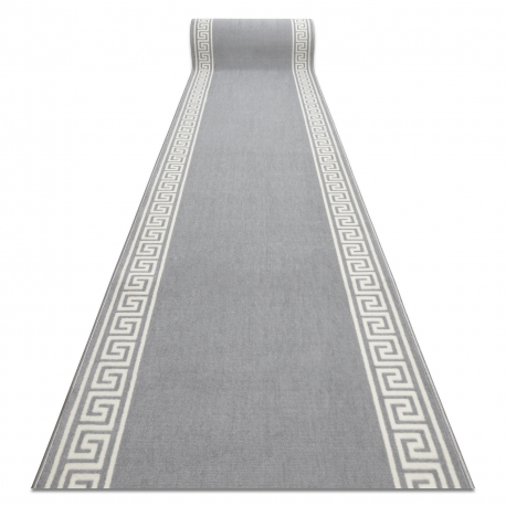 Alfombra de pasillo BCF MORAD Grek griego gris - Alfombras de pasillo  modernas