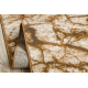 Behúň BCF MORAD Marmur Mramor béžová / sivé zlato