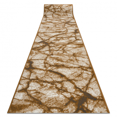 Vloerbekleding BCF MORAD Marmur Marmer beige / grijs goud 70 cm