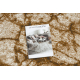 Vloerbekleding BCF MORAD Marmur Marmer beige / grijs goud 70 cm