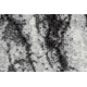 TAPIS DE COULOIR BCF MORAD Marmur Marbre gris