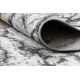 TAPIS DE COULOIR BCF MORAD Marmur Marbre gris