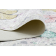 BAMBINO 1610 tapijt wasbaar Vlinders voor kinderen antislip - room