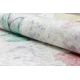BAMBINO 1610 mosható szőnyeg Pillangók gyerekeknek csúszásgátló - krém