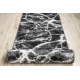 Läufer BCF MORAD Marmur Marmor Anthrazit / schwarz 70 cm