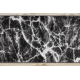 Läufer BCF MORAD Marmur Marmor Anthrazit / schwarz 90 cm