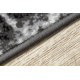 Löpare BCF MORAD Marmur Marmor svart / antracit 90 cm