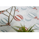 BAMBINO 1349 mosható szőnyeg Léggömbök, felhők gyerekeknek csúszásgátló - szürke