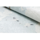 BAMBINO 1163 tapijt wasbaar Verdenskort, verden voor kinderen antislip - blauw