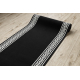 Läufer BCF MORAD Grek griechisch schwarz 70 cm