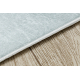 BAMBINO 1075 umývací koberec poskok, čísla pre deti protišmykový - zelená
