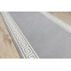 Alfombra de pasillo BCF MORAD Grek griego gris 60 cm