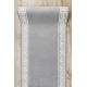 Alfombra de pasillo BCF MORAD Grek griego gris 100 cm
