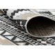 Traversa SISAL COOPER Aztec, Etno 22235 ecru / negru