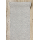 Passatoia Flatweave, tessuto piatto PATIO Sisal, Traliccio marocchino, modello 3069 grigio / beige