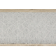 Flat woven Runner SIZAL PATIO trellis design 3069 grey / beige