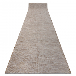 Tappeto SPARK 0686A beige / crema - Linee, sisal, strutturale