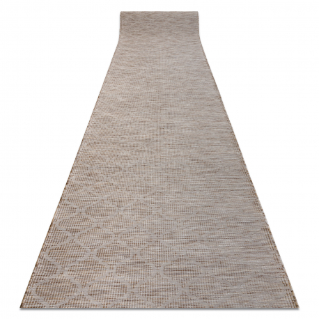 SPARK 0686A covor bej / cremă - Linii, sisal, structural