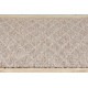 SPARK 0686A covor bej / cremă - Linii, sisal, structural