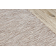 Läufer SIZAL flach gewebt PATIO Marokkanisches Spalier, Modell 3069 natürlich / beige