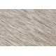 SPARK 0686A covor bej / cremă - Linii, sisal, structural