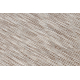 Tapis de couloir en cordes, tissé à plat PATIO Sisal, Treillis marocain, modèle 3069 naturel / beige