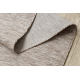 SPARK 0686A covor bej / cremă - Linii, sisal, structural