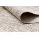 Behúň SIZAL PATIO model 3069 ploché tkanie , Marocká mriežka, prirodzené / béžová