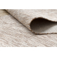 SPARK 0686A covor bej / cremă - Linii, sisal, structural