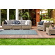 SPARK 0687A alfombra beige / crema - Marco, sisal, estructural