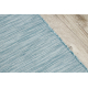 SPARK 0687A alfombra beige / crema - Marco, sisal, estructural