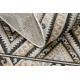Carpet SISAL COOPER Diamonds, Aztec, Etno 22224 ecru / black