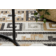 Sisal tapijt SISAL COOPER Azteeks, etnisch, Zigzag 22218 ecru / zwart