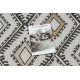 Sisal tapijt SISAL COOPER Azteeks, etnisch 22262 ecru / zwart