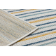 Teppich SISAL COOPER Streifen, Etno 22237 ecru / dunkelblau