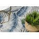 DISTIN 0828A covor modern roz / pudrat / alb - Ornament, vintage, franjuri