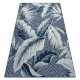 DISTIN 0833A sötétkék / kék / fehér modern szőnyeg - Boho, vintage, rojtok
