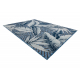 DISTIN 0833A covor modern bleumarin / albastru / alb - Boho, vintage, franjuri