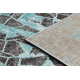 Modern DE LUXE carpet 2079 vintage - structural green / anthracite